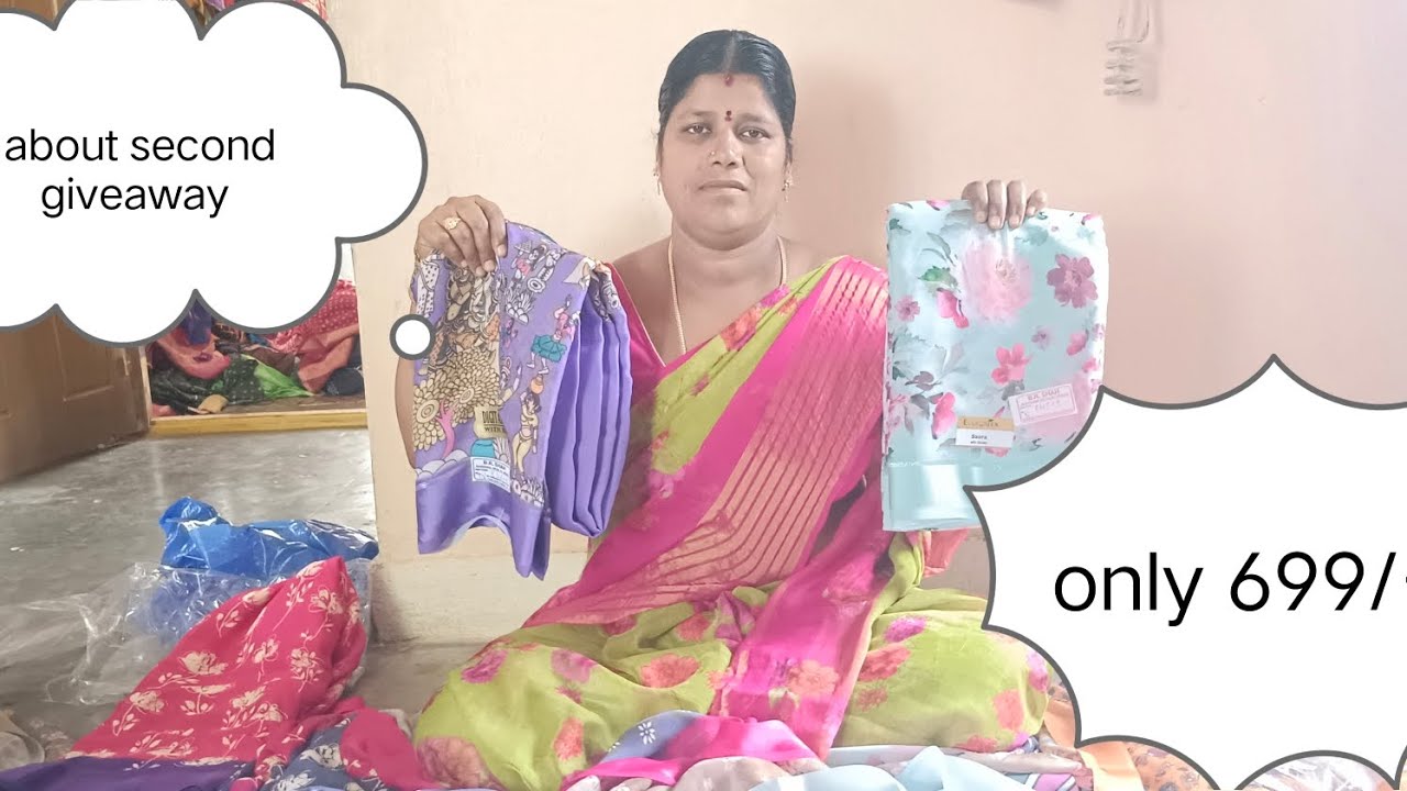 Sri mani collections|| next giveaway 🥳#trendingshorts#saree #trending # ...