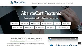Free Online Shopping Cart Platform - AbanteCart 1 Minute Install With CPanel screenshot 5