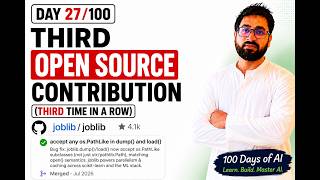 Third Open Source Contribution Merged 🚀 | joblib PR Accepted | My 100 Days of AI - Day 27