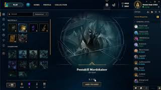 Shitty LoL masterwork chest opening