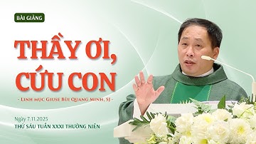 Thầy ơi, cứu con - Lm. Giuse Bùi Quang Minh, SJ