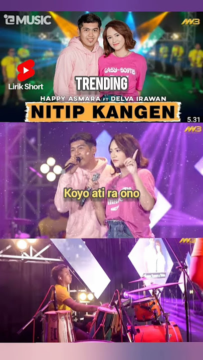 Happy asmara Ft Delva NITIP KANGEN #shorts #bantusubscribe #trending