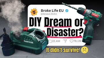 Can a €25 Drill Bit Sharpener Save Your Old Bits? Parkside vs Reality + New Hychika 16.8V Drill