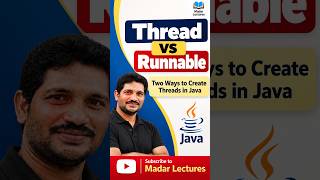 Thread vs Runnable in Java | Which One Should You Use #Shorts