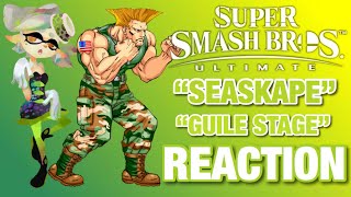 Reaction To Guile Stage & Seaskape - Super Smash Bros Ultimate Ost