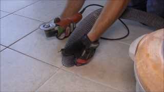 Grout and tile removal