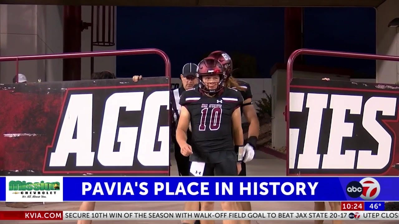 Diego Pavia is Carving his Place in NMSU Football History YouTube