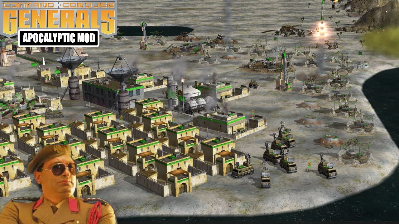 GLA BOSS VS CHINA NUKE! C&C Generals Zero Hour Apocalyptic 2.2