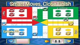 Ludo King 4 Player Strategy Battle | Smart Moves and Close Finish | Episode 170  screenshot 4