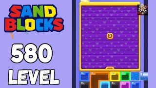 Sand Blocks Level 580 Walkthrough Solution