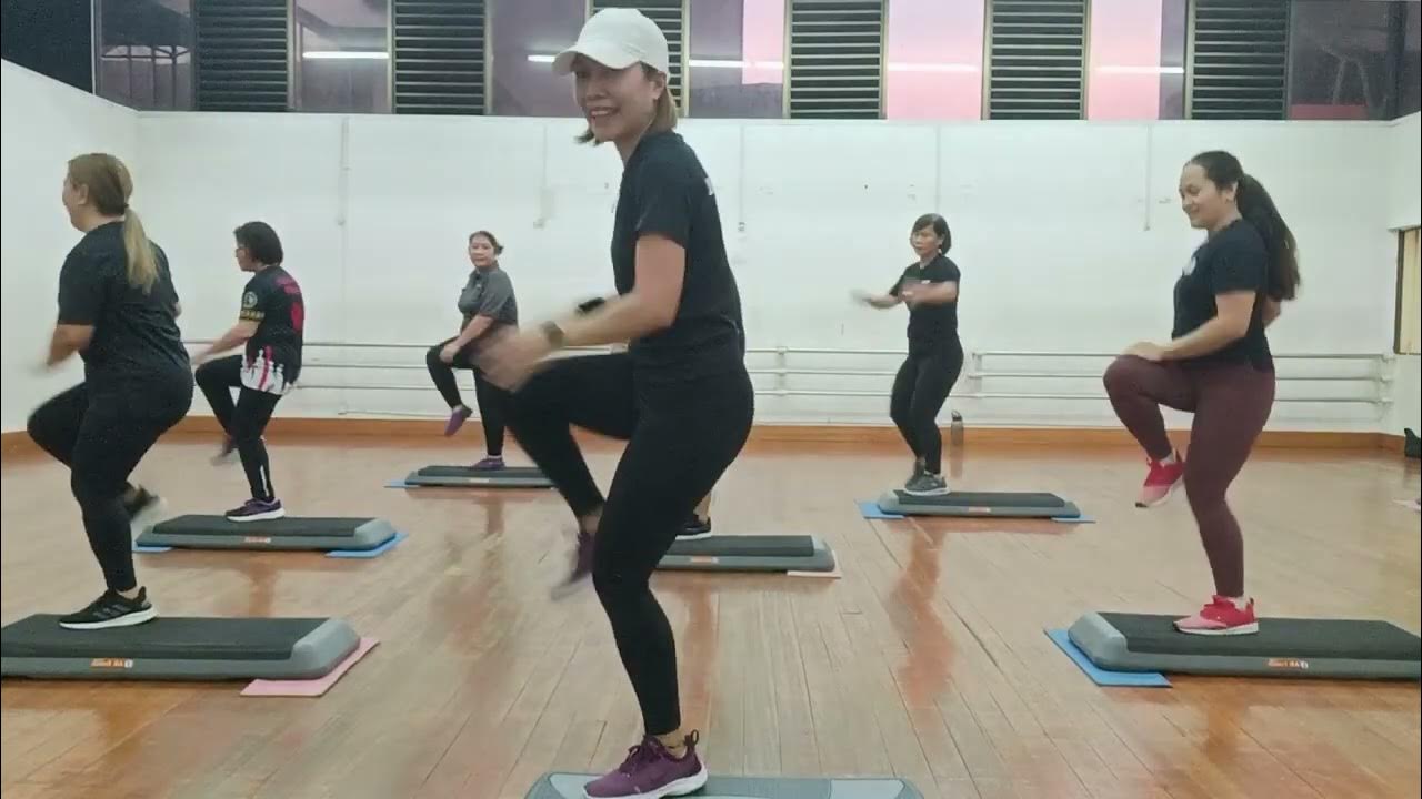 PUSH THE BUTTON (REMIX) Aerobic Step Cardio Step Step Board