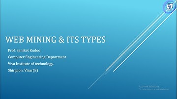 What is Web Mining and its types