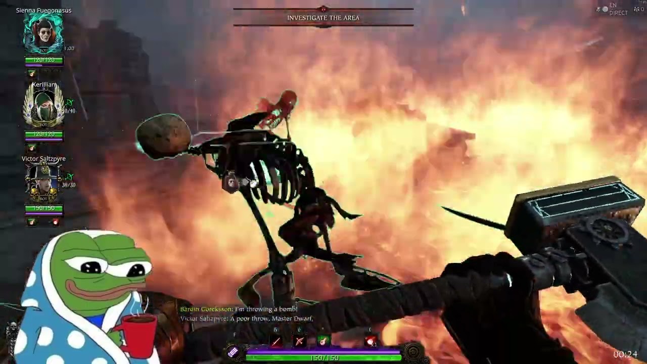 Vermintide 2 [EN] - Global Okri's Challenges guide for Engineer Bardin's class/career