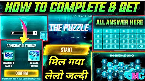 FREEFIRE THE PUZZLE EVENT KAISA PURAKARA||HOW TO COMPLETE Authorization NEEDED FOR THE PROGRAM