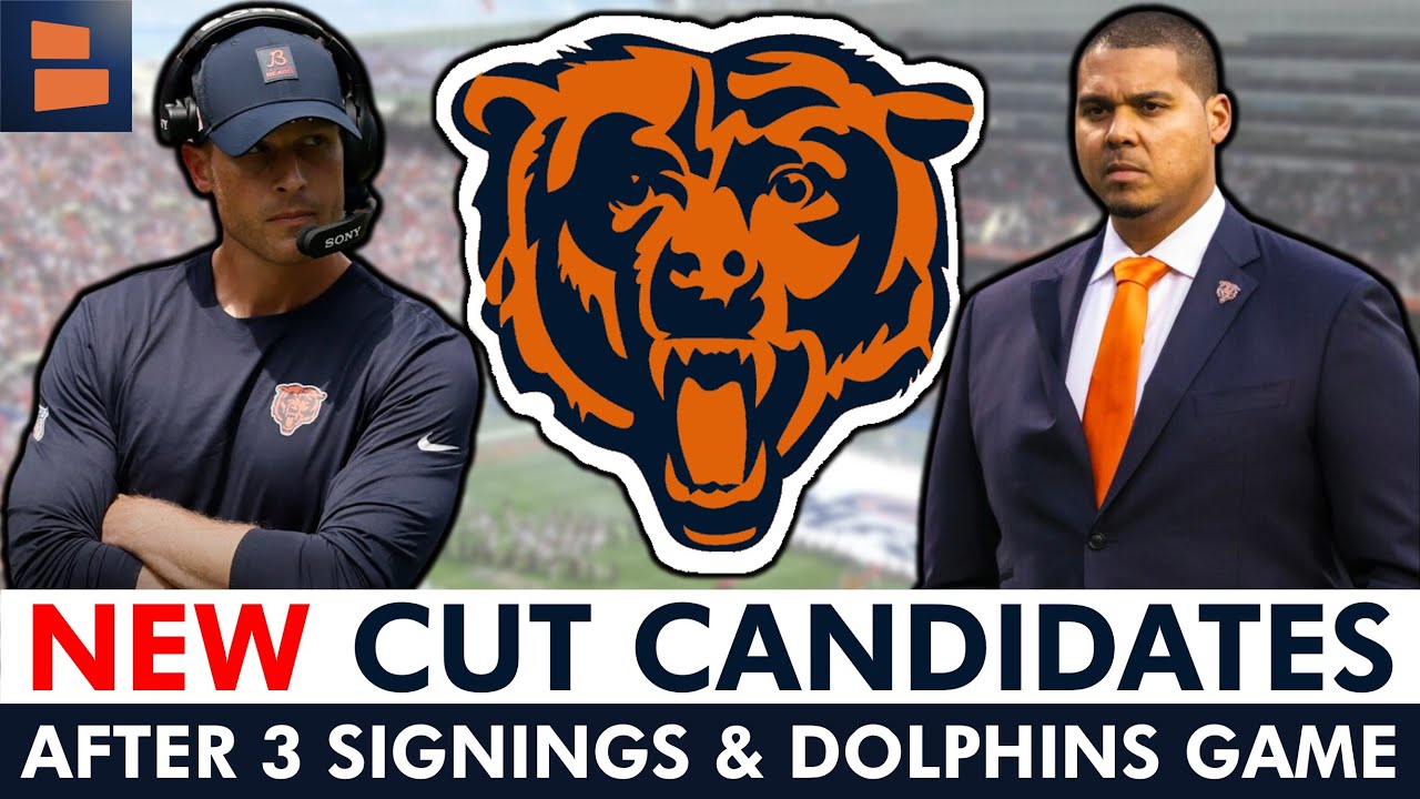 Chicago Bears Cut Candidates After NEW Signings & NFL Preseason Week 1