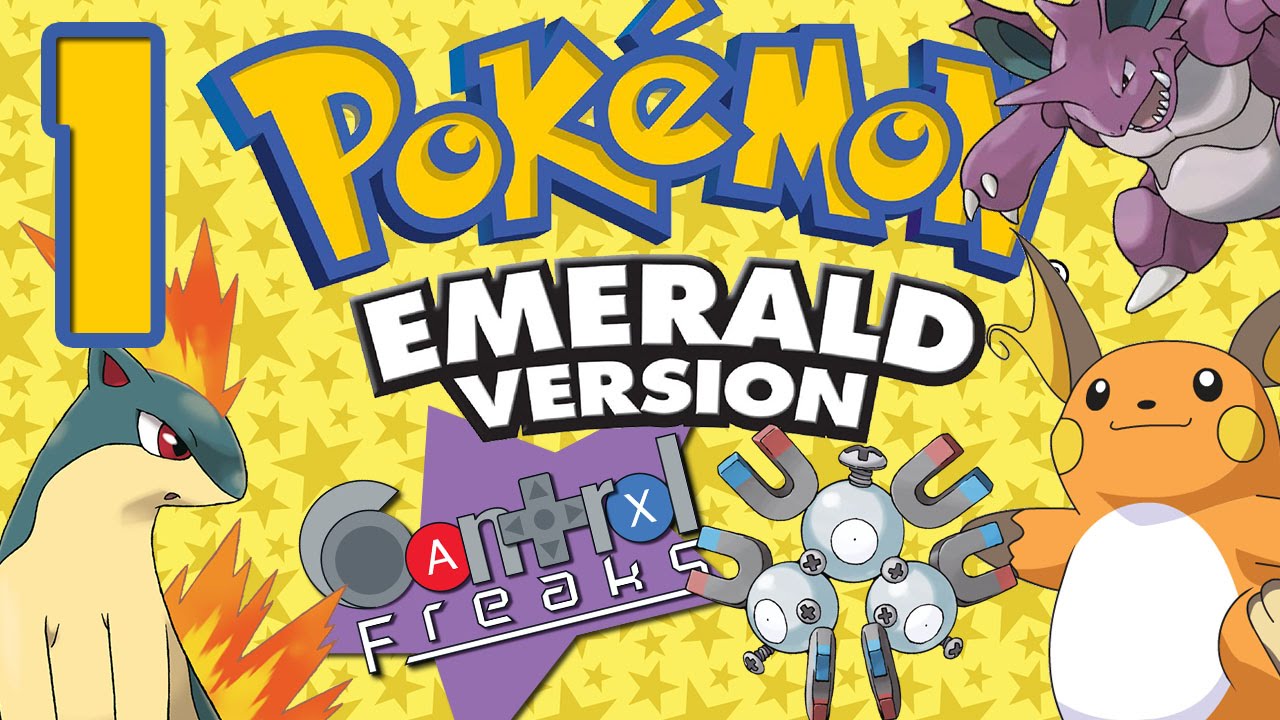 Pokemon Emerald HACKED! | Balls Out Prof. Birch | PART 1 | Control Freaks