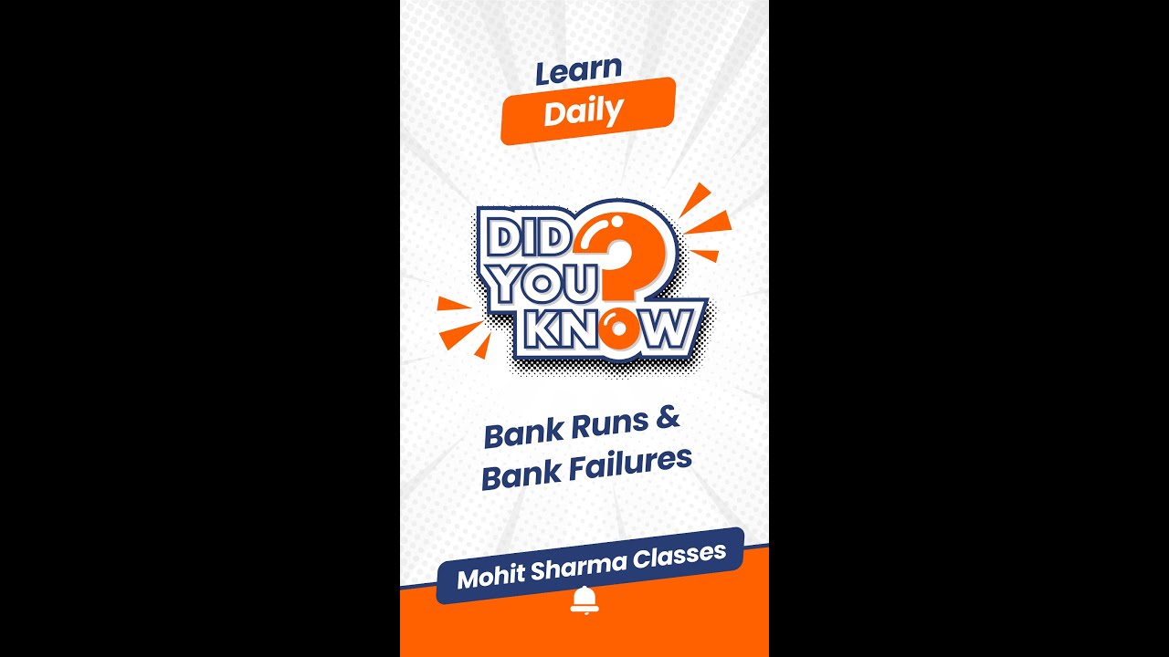 Bank runs & Bank Failure Explained in One Minute