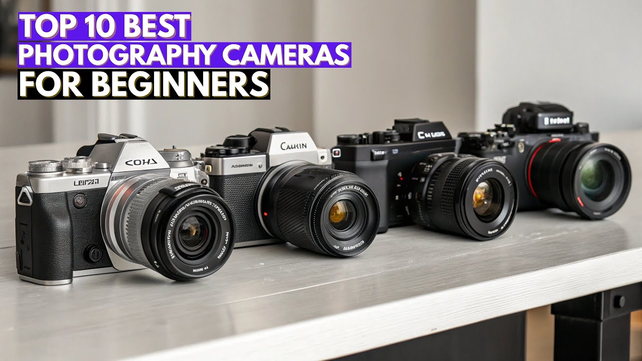Топ-10 лучших фотокамер для начинающих (2026) | Простые в использовании и бюджетные варианты