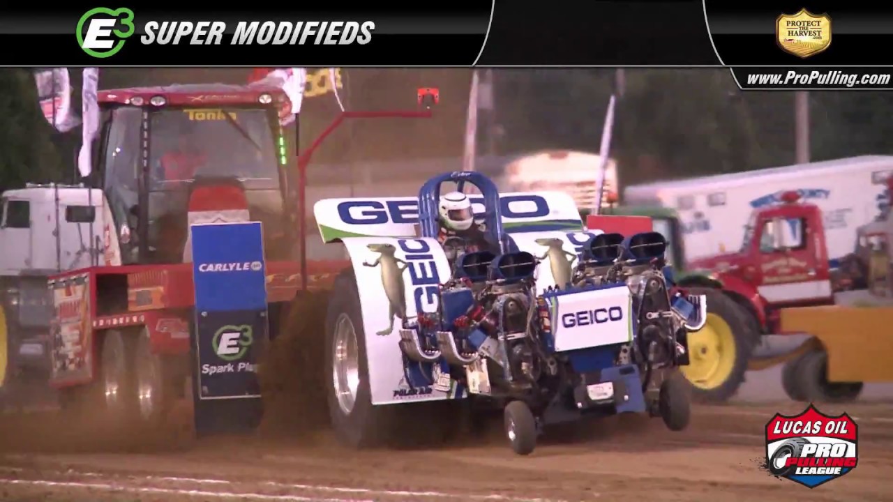 PPL 2016 Super Modifieds pulling in Fairfield, IL YouTube
