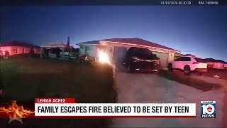 Florida teen starts fire at family’s home with propane tank