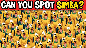 Can You Spot Simba in 10 Seconds? 🦁 Only a Genius Can!