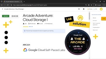 Arcade Adventure: Cloud Storage I [SOLUTION] | Qwiklabs | Arcade