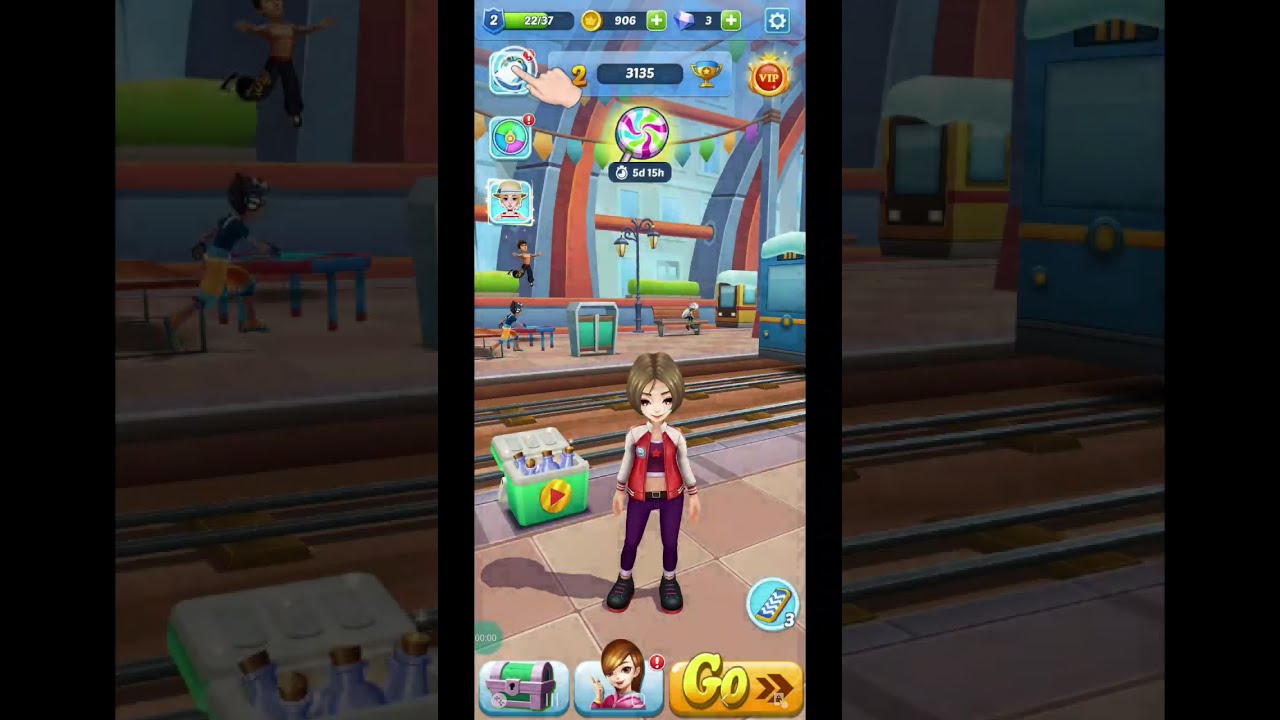 Subway Princess Runner V/S TIGER Run - Human VS Wild | Android/iOS Gameplay HD