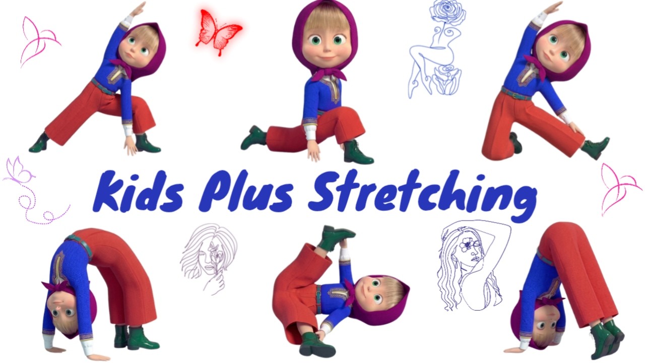 Easy Stretching Exercises for Kids | Kids Flexibility & Warm Up Fun ...