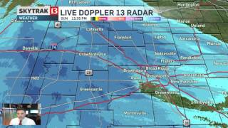 Sean Ash Sunday Afternoon Forecast Update 2/14/2016
