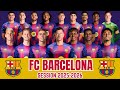 BARCELONA SQUAD Session 2025 2026 UPDATED Players Countries Position