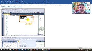 Visual Studio: Switch Off Debug Helper: Layout Adorner.