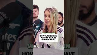 How pundits have had to adapt to social media 😬 #footballshorts #football