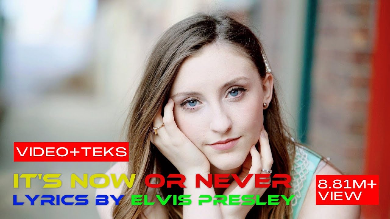IT'S NOW OR NEVER - ELVIS PRESLEY VIDEO+TEKS; Lagu Nostalgia Kenangan Barat Romantis 70 80 90 2000an