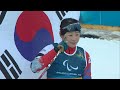 Women’s 20km IS Sitting – Gold Finish & Celebration ⛷️🥇 | Kim Yunji (KOR) | Milano Cortina 2026