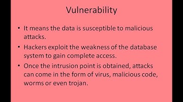 Database Security and Privacy : Unit 1