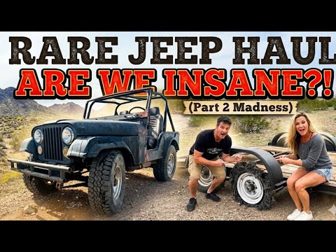Rare Jeep Haul: Desert CJ5 Gems – Are We Insane?! (Part 2 Madness)