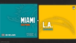 Football Fusion | LFG S8 W4 Chargers vs Dolphins Highlights