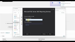 Install & Configure SQL Server Reporting Services (SSRS) Express 2022 || SSRS Web Portal