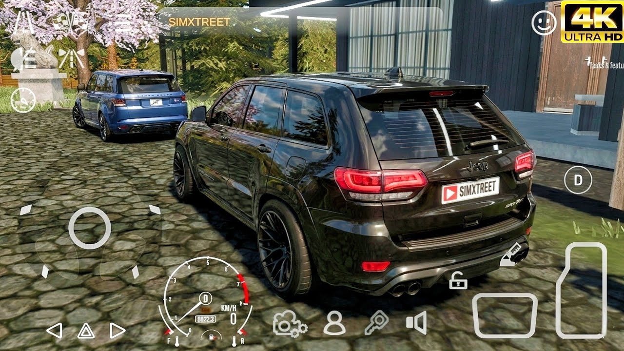 Jeep Trackhawk & Range Rover Sport SVR - Car Parking Multiplayer 2 Gameplay | 4K Ultra Graphics