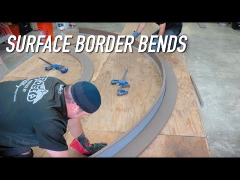 Build Update: Bending For Low Surface Borders || Dr Decks