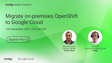 Migrate on-premises OpenShift to Google Cloud