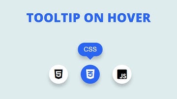 Tooltip on Hover animation using HTML and CSS only. | Button hover css animation.
