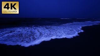 Ocean Sounds For Deep Sleep 4K - The Breath of The Ocean Invites You Into A Peaceful And Deep Sleep