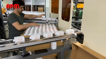 Automatic screen printing machine servo screen for square glass bottle