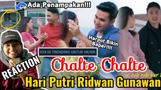CHALTE CHALTE - Cover Hari, Putri, Gunawan, Ridwan (Reaction) Baper Sama Acting Harput