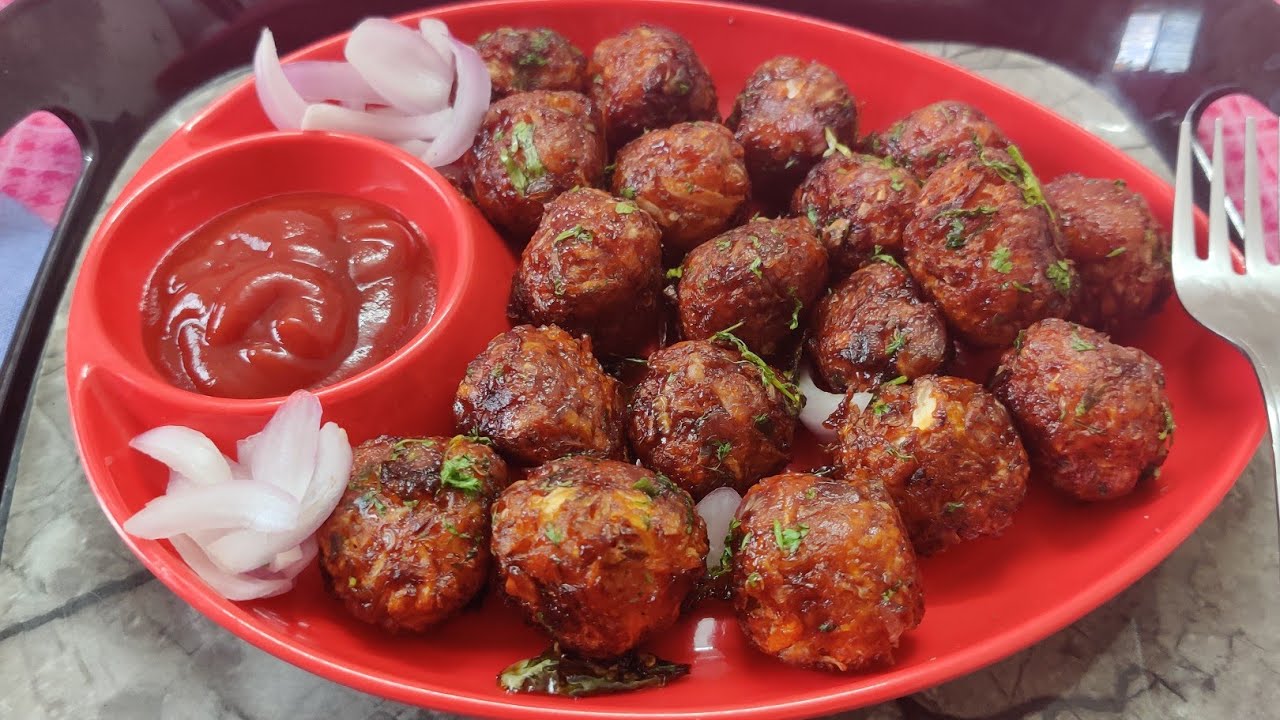 Dry Veggie Manchurian CabbageCarrot crispyveggieManchurian