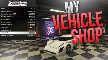myVehicleShop - Cars, Boats, Planes, Society shops and more | FiveM Script Showcase