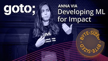 Developing Machine Learning for Impact in 5 Minutes • Anna  Via • GOTO 2023