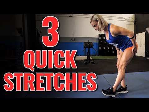 3 Ways to Stretch HAMSTRINGS While Standing | Sore Muscle Relief