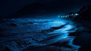 HEART AND MIND SOOTHED BY SOUNDING WAVES 🌊 Ocean Waves White Noise for Sleeping